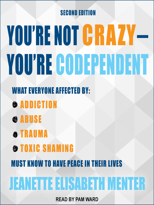 Title details for You're Not Crazy--You're Codependent by Jeanette Elisabeth Menter - Available